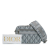 Christian Dior AB Dior Gray Coated Canvas Fabric CD Diamond Safari Bag with Strap Italy