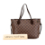 Louis Vuitton B Louis Vuitton Brown Damier Canvas Canvas Damier Ebene Neverfull PM France