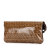 Fendi B Fendi Brown Coated Canvas Fabric Zucchino Crystal Shoulder Bag Italy