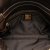 Fendi B Fendi Brown Coated Canvas Fabric Zucchino Crystal Shoulder Bag Italy