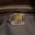 Fendi B Fendi Brown Coated Canvas Fabric Zucchino Crystal Shoulder Bag Italy