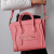 Celine Luggage Nano Drummed Calfskin Leather 2-Ways Tote Bag Pink