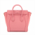 Celine Luggage Nano Drummed Calfskin Leather 2-Ways Tote Bag Pink