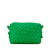 Bottega Veneta B Bottega Veneta Green Calf Leather Mini Nappa Intrecciato Loop Camera Bag Italy