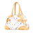 Louis Vuitton AB Louis Vuitton White Monogram Multicolore Canvas Canvas Monogram Multicolore Claudia Italy