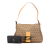 Fendi B Fendi Brown Light Brown Canvas Fabric Zucchino Mamma Forever Italy