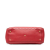 Gucci AB Gucci Red Calf Leather Guccissima Satchel Italy