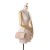 Christian Dior B Dior Pink Light Pink Fiber Fabric Small Linen Macrocannage Caro Bag Italy