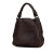 Bottega Veneta B Bottega Veneta Brown Dark Brown Calf Leather Intrecciato Nappa Cervo Shoulder Bag Italy