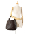 Bottega Veneta B Bottega Veneta Brown Dark Brown Calf Leather Intrecciato Nappa Cervo Shoulder Bag Italy