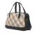 Burberry B Burberry Brown Beige with Black Canvas Fabric Nova Check Handbag United Kingdom