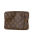 Louis Vuitton AB Louis Vuitton Brown Monogram Canvas Canvas Monogram Trousse Toilette 18 France