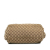 Gucci AB Gucci Brown Beige with White Canvas Fabric GG Sukey Satchel Italy