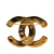 Chanel B Chanel Gold Gold Plated Metal CC Brooch France