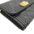 Chanel AB Chanel Black Caviar Leather Leather Quilted Caviar Boy Card Holder with Chain France