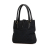 Gucci AB Gucci Black Canvas Fabric GG Jackie Tote Italy