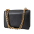 Christian Dior B Dior Black Calf Leather JAdior Chain Flap Italy