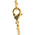 Chanel B Chanel Gold Gold Plated Metal CC Logo Pendant Necklace Italy