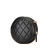 Chanel Blue Quilted Lambskin Lucky Charms Round Clutch with Chain Italy