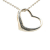 Tiffany & Co Tiffany Silver Elsa Peretti Sterling Silver Open Heart Pendant Necklace Spain