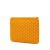 Goyard AB Goyard Yellow Coated Canvas Fabric Goyardine Senat MM France