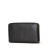 Celine B Celine Black Calf Leather Zip Around Wallet Italy