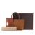 Bottega Veneta B Bottega Veneta Brown Lambskin Leather Leather Small Lambskin Intreccio Cabat Tote Italy