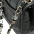 Chanel B Chanel Black Lambskin Leather Leather Mini Square Lambskin Resin Crystal Monacoco Flap France