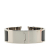 Hermès B Hermès Black with Silver Enamel Other Wide Clic Clac H Bracelet GM France