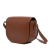 Celine B Celine Brown Calf Leather skin Triomphe Folco Crossbody Italy