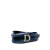 Christian Dior AB Dior Blue Midnight Blue Calf Leather Mini Saddle Italy