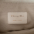 Christian Dior AB Dior White Canvas Fabric Mini Oblique Saddle Italy