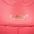 Chanel B Chanel Pink Lambskin Leather Leather Medium Classic Chevron Lambskin Double Flap France