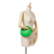 Bottega Veneta AB Bottega Veneta Green Nappa Leather Leather Mini Nappa Intrecciato Jodie Italy