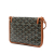 Goyard AB Goyard Black Coated Canvas Fabric Goyardine Plumet Pocket Wallet France