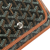 Goyard AB Goyard Black Coated Canvas Fabric Goyardine Plumet Pocket Wallet France