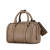 Gucci AB Gucci Brown Taupe Calf Leather Mini Jumbo GG Duffle Bag Italy