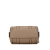 Gucci AB Gucci Brown Taupe Calf Leather Mini Jumbo GG Duffle Bag Italy