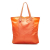 Prada B Prada Orange Nylon Fabric Tessuto Tote Italy