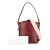 Chloé B Chloé Red Calf Leather Small Roy Bucket Bag Italy