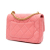 Chanel AB Chanel Pink Lambskin Leather Leather Small Lambskin Pending CC Flap Italy