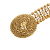 Chanel B Chanel Gold Gold Plated Metal Angel Chain Belt France