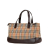 Burberry B Burberry Brown Beige Canvas Fabric Haymarket Check Handbag United Kingdom