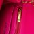 Chanel AB Chanel Pink Lambskin Leather Leather Mini Square Classic Chevron Lambskin Flap Italy