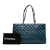 Chanel B Chanel Blue Caviar Leather Leather Caviar Grand Shopping Tote XL Italy