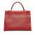 Hermès AB Hermès Red Calf Leather 2004 Togo Kelly 35 France