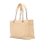 Chanel B Chanel Brown Light Beige Caviar Leather Leather Caviar Grand Shopping Tote Italy