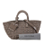 Balenciaga AB Balenciaga Brown Mocha Chemical Fiber Fabric Faux Leather Bistro Panier XS Italy