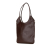 Miu Miu AB Miu Miu Brown Dark Brown Calf Leather Ivy Tote Italy