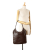 Miu Miu AB Miu Miu Brown Dark Brown Calf Leather Ivy Tote Italy